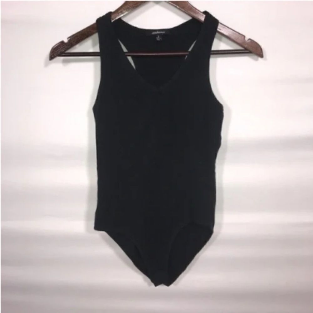 Ambiance Black One Piece Bodysuit - Picture 3 of 7